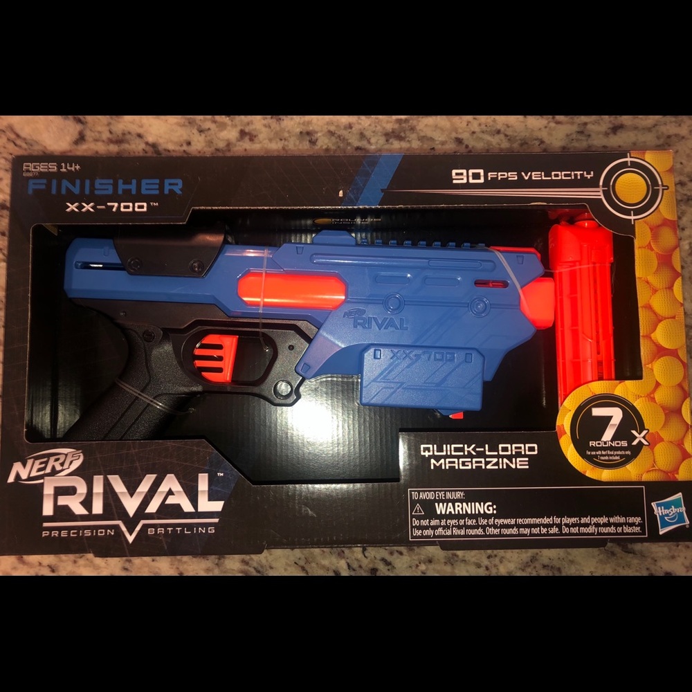 Nerf rival finisher gun